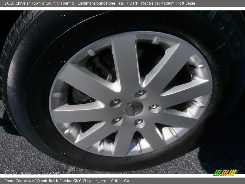 Cashmere/Sandstone Pearl / Dark Frost Beige/Medium Frost Beige 2016 Chrysler Town & Country Touring