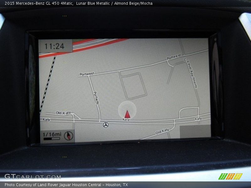 Lunar Blue Metallic / Almond Beige/Mocha 2015 Mercedes-Benz GL 450 4Matic