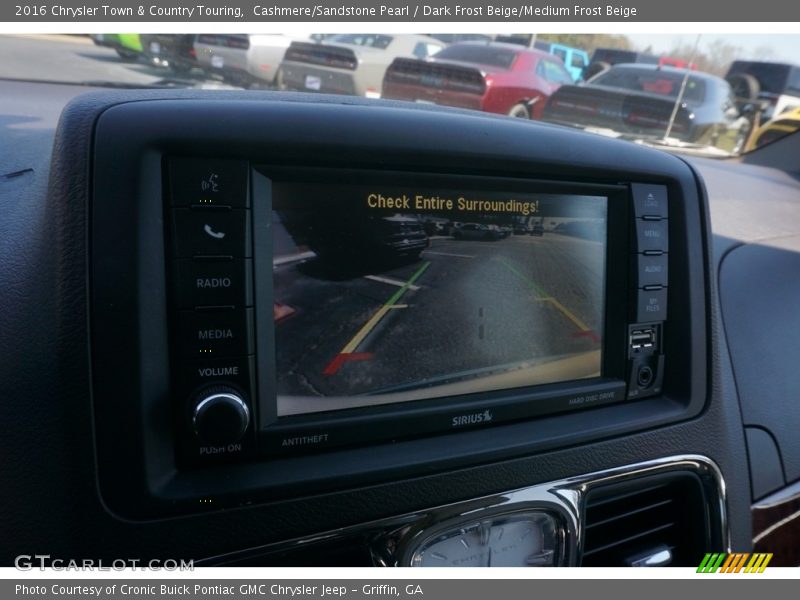Cashmere/Sandstone Pearl / Dark Frost Beige/Medium Frost Beige 2016 Chrysler Town & Country Touring