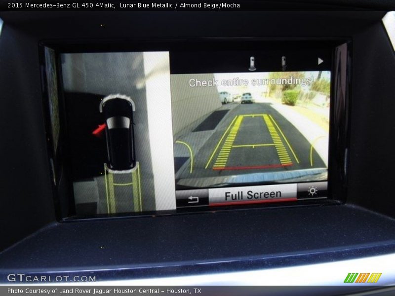 Lunar Blue Metallic / Almond Beige/Mocha 2015 Mercedes-Benz GL 450 4Matic