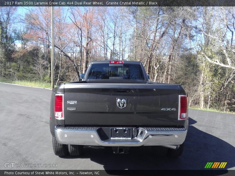 Granite Crystal Metallic / Black 2017 Ram 3500 Laramie Crew Cab 4x4 Dual Rear Wheel
