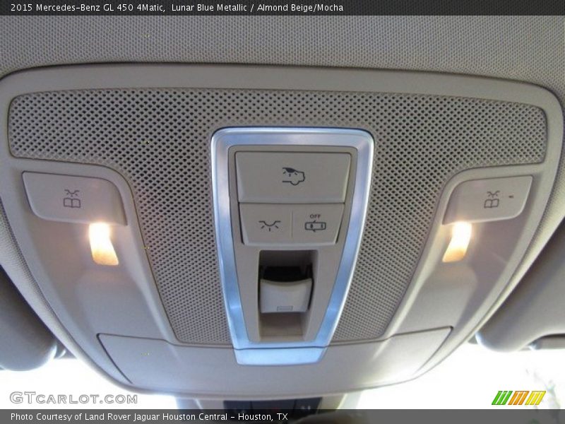 Lunar Blue Metallic / Almond Beige/Mocha 2015 Mercedes-Benz GL 450 4Matic