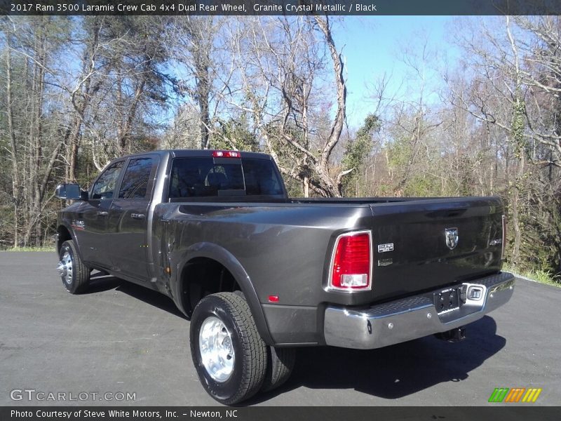 Granite Crystal Metallic / Black 2017 Ram 3500 Laramie Crew Cab 4x4 Dual Rear Wheel