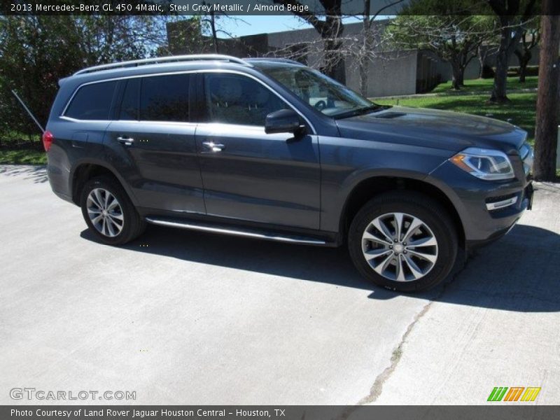 Steel Grey Metallic / Almond Beige 2013 Mercedes-Benz GL 450 4Matic