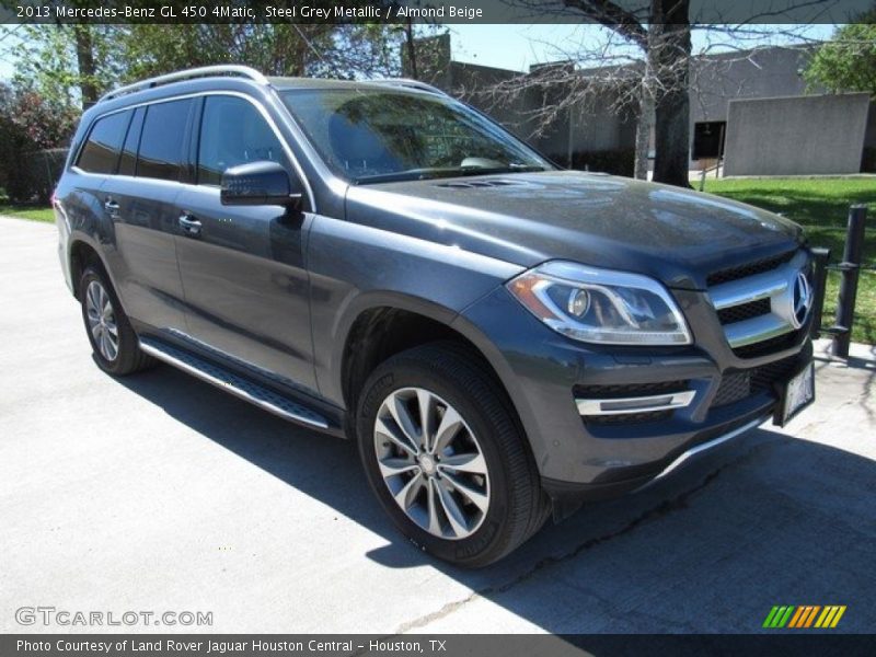 Steel Grey Metallic / Almond Beige 2013 Mercedes-Benz GL 450 4Matic