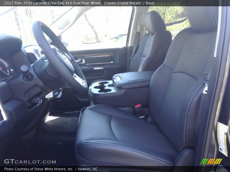 Granite Crystal Metallic / Black 2017 Ram 3500 Laramie Crew Cab 4x4 Dual Rear Wheel