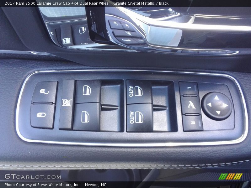 Granite Crystal Metallic / Black 2017 Ram 3500 Laramie Crew Cab 4x4 Dual Rear Wheel