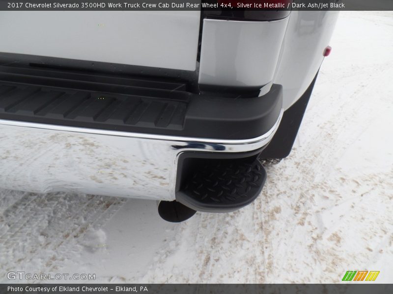 Silver Ice Metallic / Dark Ash/Jet Black 2017 Chevrolet Silverado 3500HD Work Truck Crew Cab Dual Rear Wheel 4x4