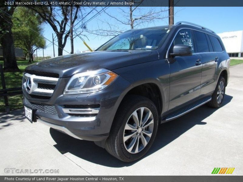 Steel Grey Metallic / Almond Beige 2013 Mercedes-Benz GL 450 4Matic