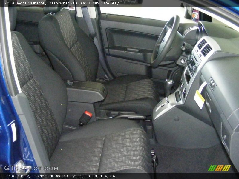 Deep Water Blue Pearl / Dark Slate Gray 2009 Dodge Caliber SE