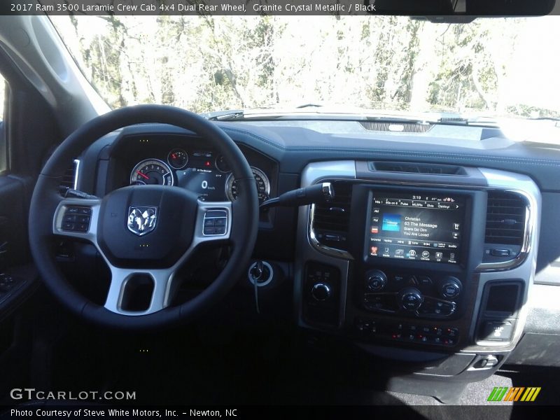 Granite Crystal Metallic / Black 2017 Ram 3500 Laramie Crew Cab 4x4 Dual Rear Wheel