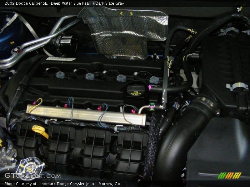 Deep Water Blue Pearl / Dark Slate Gray 2009 Dodge Caliber SE