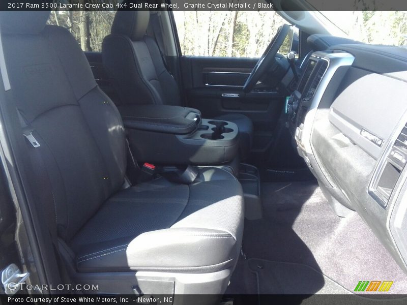 Granite Crystal Metallic / Black 2017 Ram 3500 Laramie Crew Cab 4x4 Dual Rear Wheel