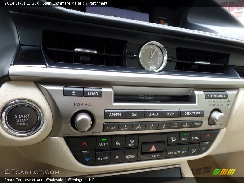 Satin Cashmere Metallic / Parchment 2014 Lexus ES 350