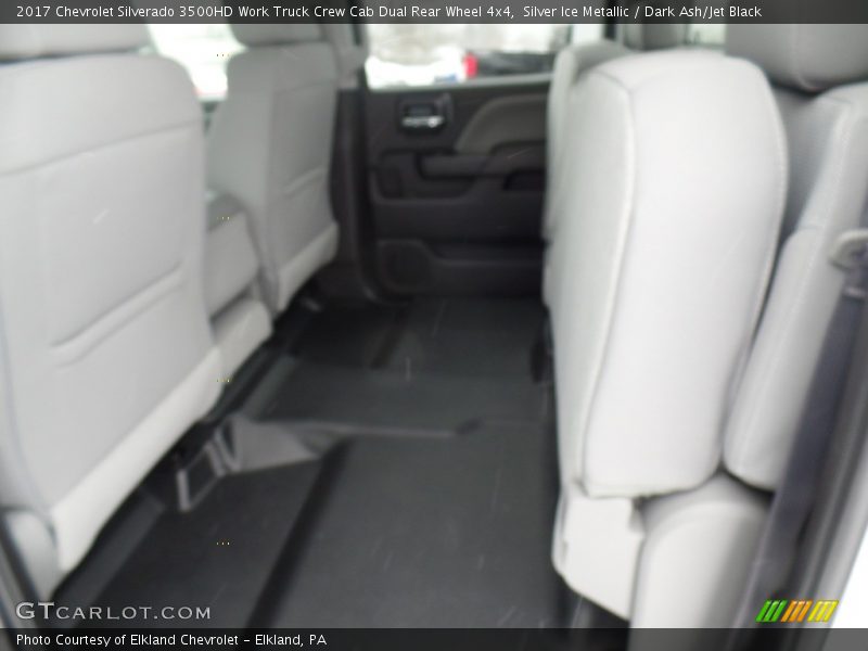 Silver Ice Metallic / Dark Ash/Jet Black 2017 Chevrolet Silverado 3500HD Work Truck Crew Cab Dual Rear Wheel 4x4