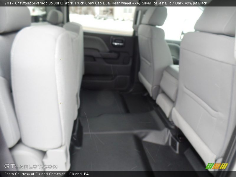 Silver Ice Metallic / Dark Ash/Jet Black 2017 Chevrolet Silverado 3500HD Work Truck Crew Cab Dual Rear Wheel 4x4