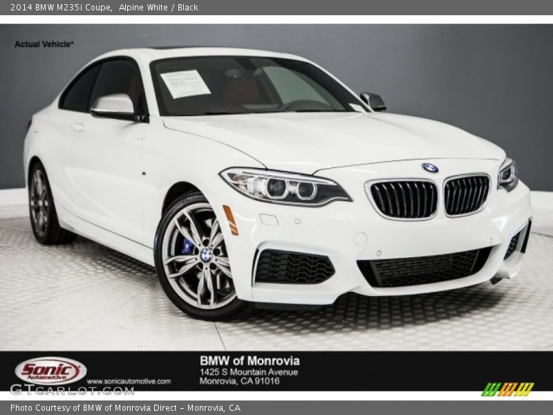 Alpine White / Black 2014 BMW M235i Coupe