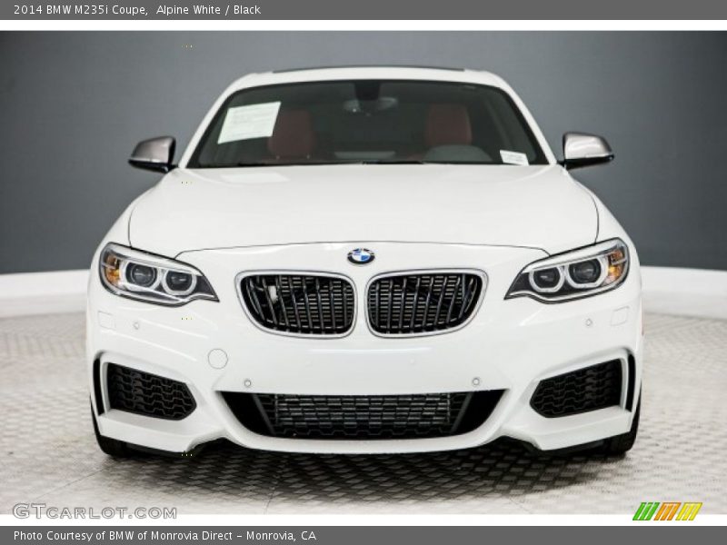 Alpine White / Black 2014 BMW M235i Coupe