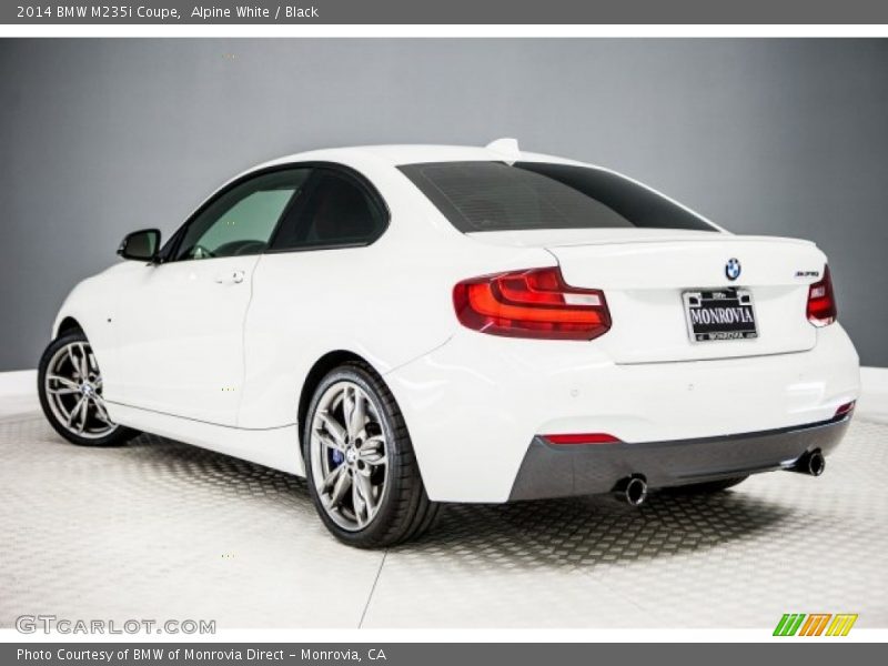 Alpine White / Black 2014 BMW M235i Coupe