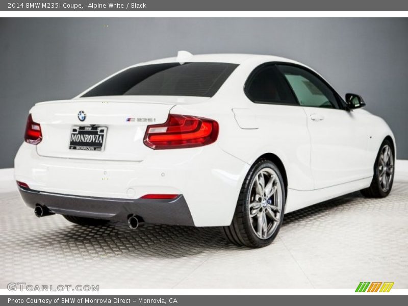 Alpine White / Black 2014 BMW M235i Coupe