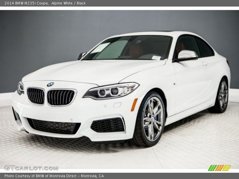 Alpine White / Black 2014 BMW M235i Coupe