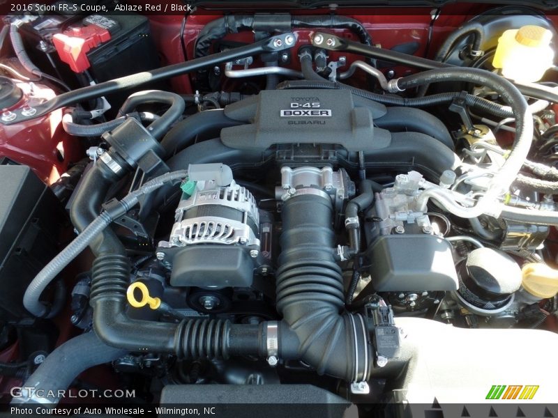 Ablaze Red / Black 2016 Scion FR-S Coupe