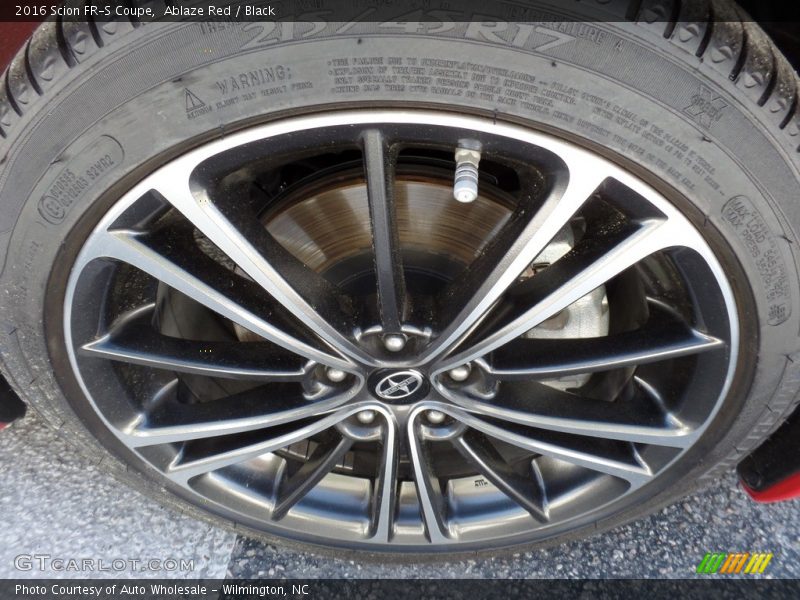 Ablaze Red / Black 2016 Scion FR-S Coupe