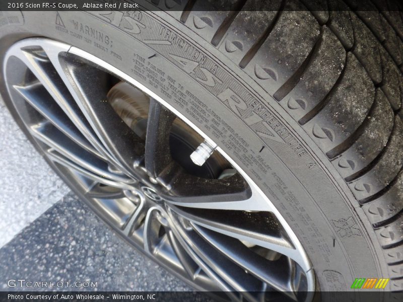 Ablaze Red / Black 2016 Scion FR-S Coupe