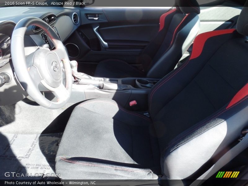 Ablaze Red / Black 2016 Scion FR-S Coupe