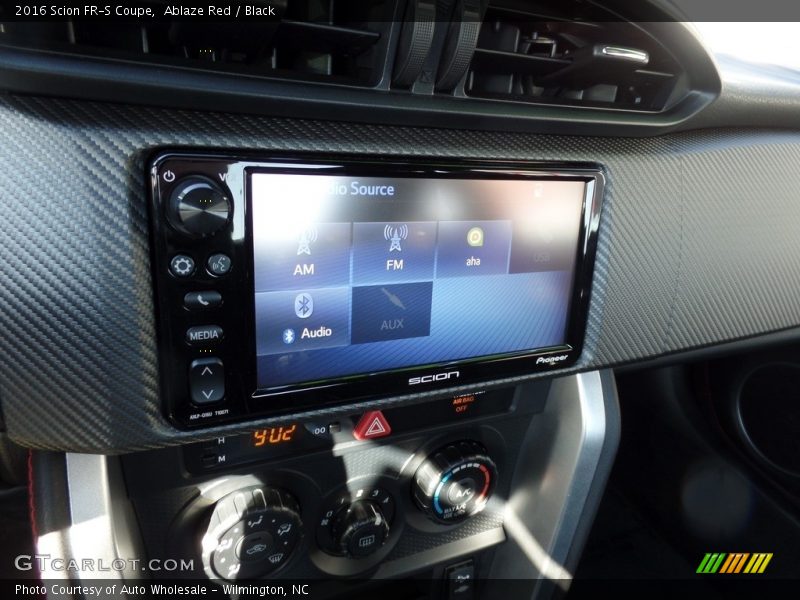 Ablaze Red / Black 2016 Scion FR-S Coupe