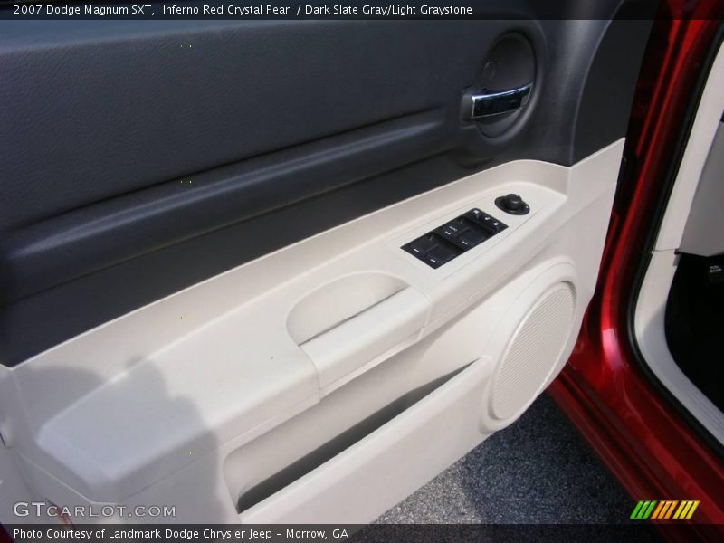 Inferno Red Crystal Pearl / Dark Slate Gray/Light Graystone 2007 Dodge Magnum SXT