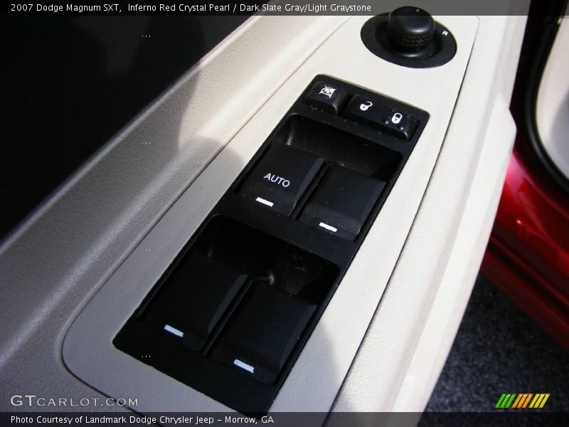 Inferno Red Crystal Pearl / Dark Slate Gray/Light Graystone 2007 Dodge Magnum SXT