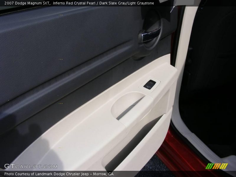 Inferno Red Crystal Pearl / Dark Slate Gray/Light Graystone 2007 Dodge Magnum SXT
