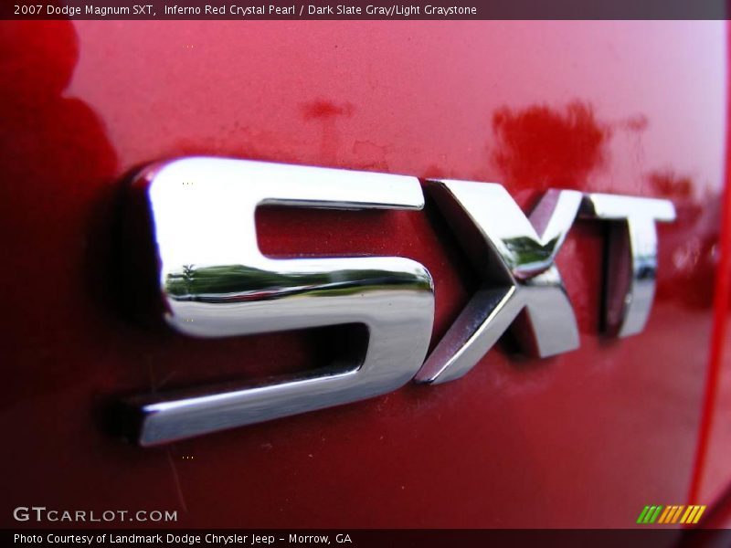 Inferno Red Crystal Pearl / Dark Slate Gray/Light Graystone 2007 Dodge Magnum SXT