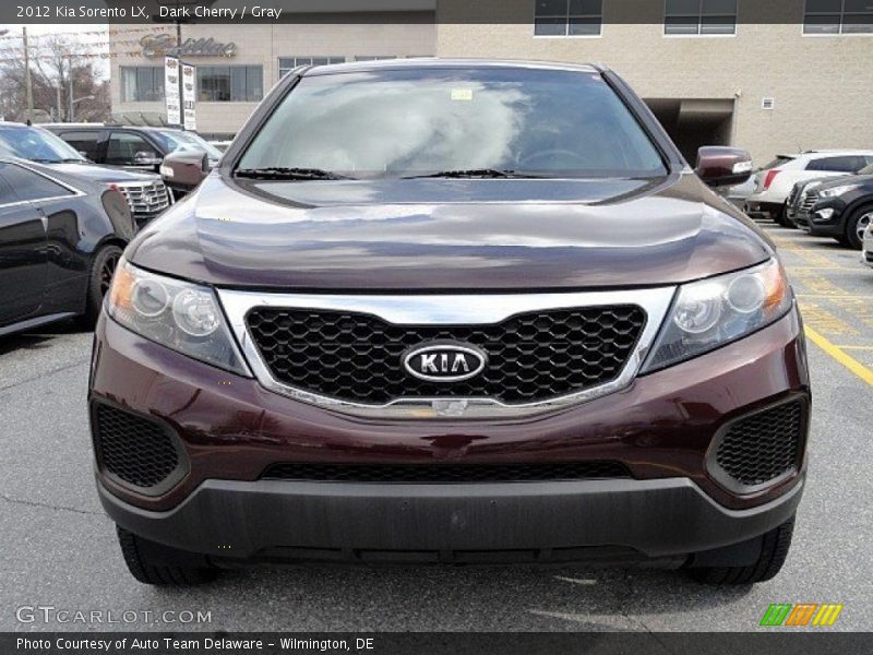 Dark Cherry / Gray 2012 Kia Sorento LX