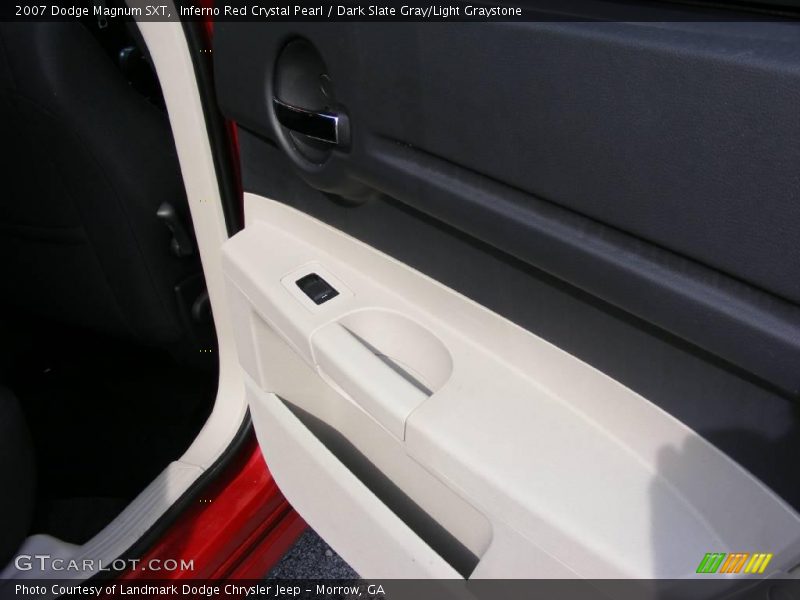 Inferno Red Crystal Pearl / Dark Slate Gray/Light Graystone 2007 Dodge Magnum SXT