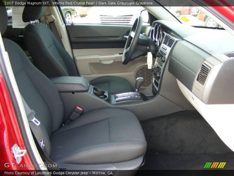 Inferno Red Crystal Pearl / Dark Slate Gray/Light Graystone 2007 Dodge Magnum SXT