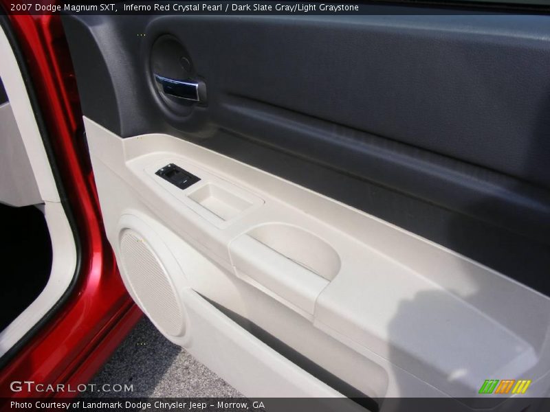 Inferno Red Crystal Pearl / Dark Slate Gray/Light Graystone 2007 Dodge Magnum SXT