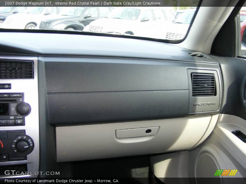 Inferno Red Crystal Pearl / Dark Slate Gray/Light Graystone 2007 Dodge Magnum SXT