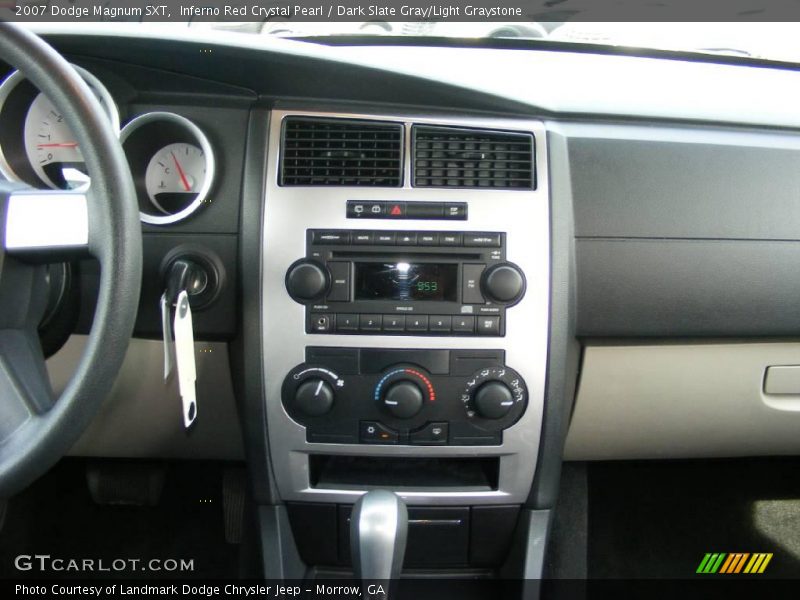 Inferno Red Crystal Pearl / Dark Slate Gray/Light Graystone 2007 Dodge Magnum SXT