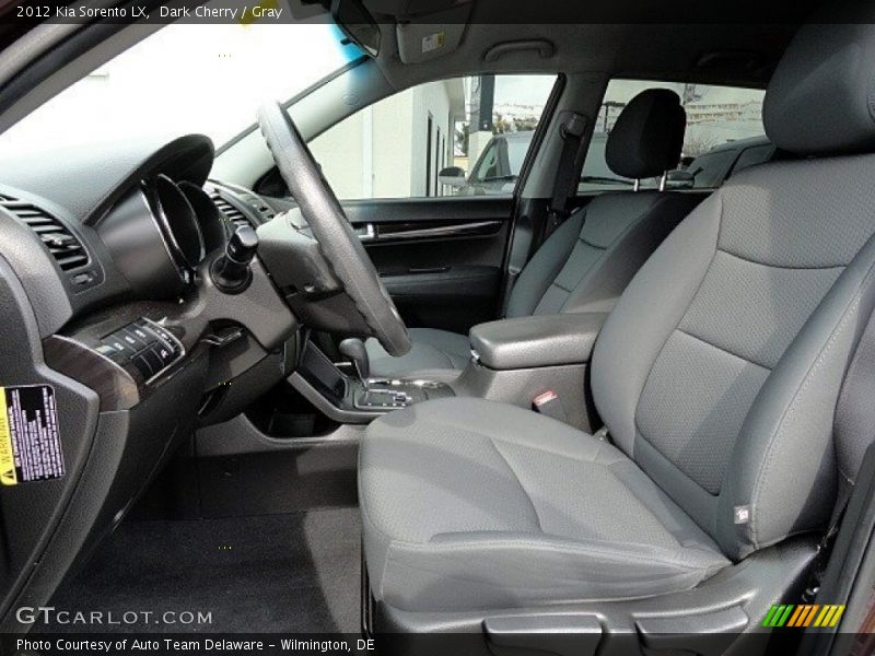Dark Cherry / Gray 2012 Kia Sorento LX