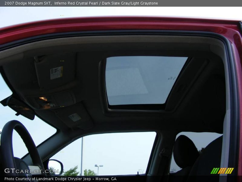 Inferno Red Crystal Pearl / Dark Slate Gray/Light Graystone 2007 Dodge Magnum SXT