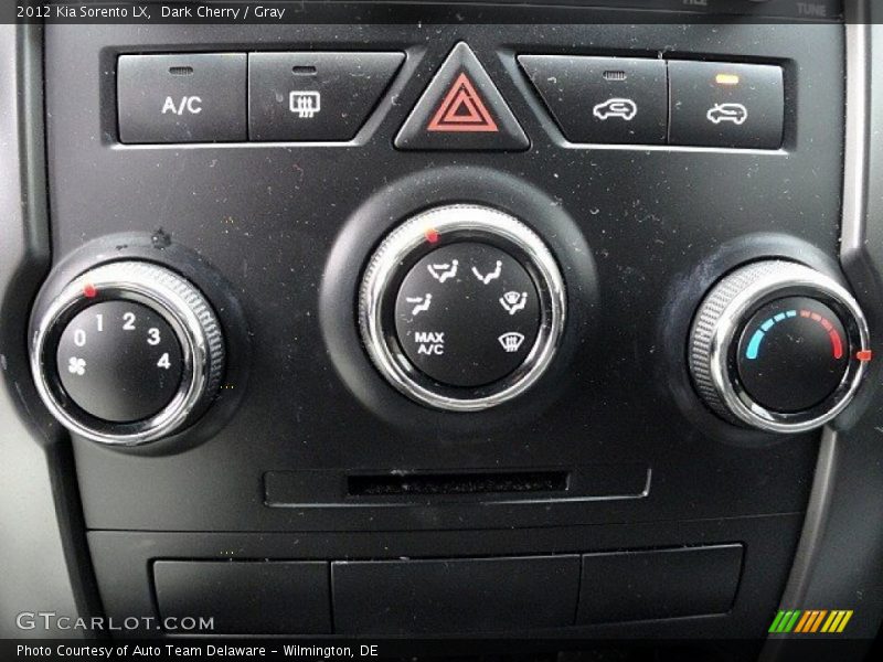 Dark Cherry / Gray 2012 Kia Sorento LX