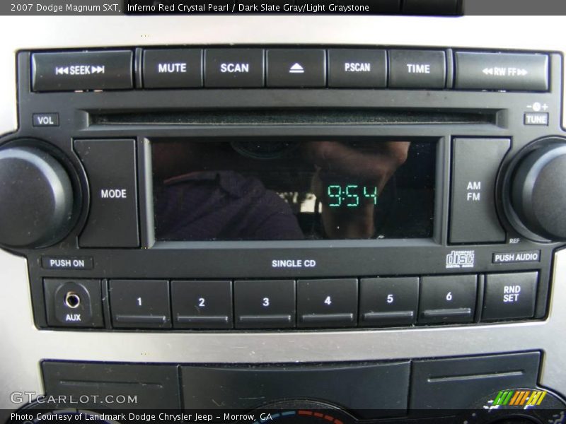 Inferno Red Crystal Pearl / Dark Slate Gray/Light Graystone 2007 Dodge Magnum SXT