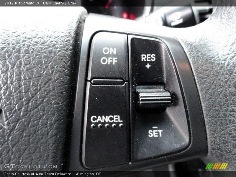 Dark Cherry / Gray 2012 Kia Sorento LX
