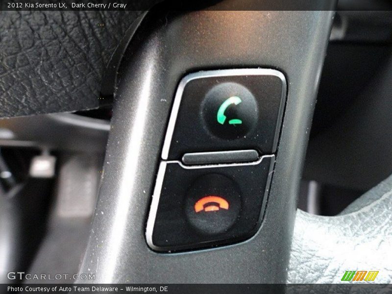 Dark Cherry / Gray 2012 Kia Sorento LX