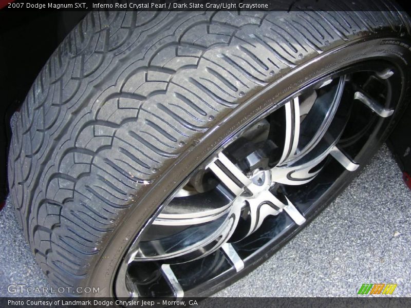 Inferno Red Crystal Pearl / Dark Slate Gray/Light Graystone 2007 Dodge Magnum SXT