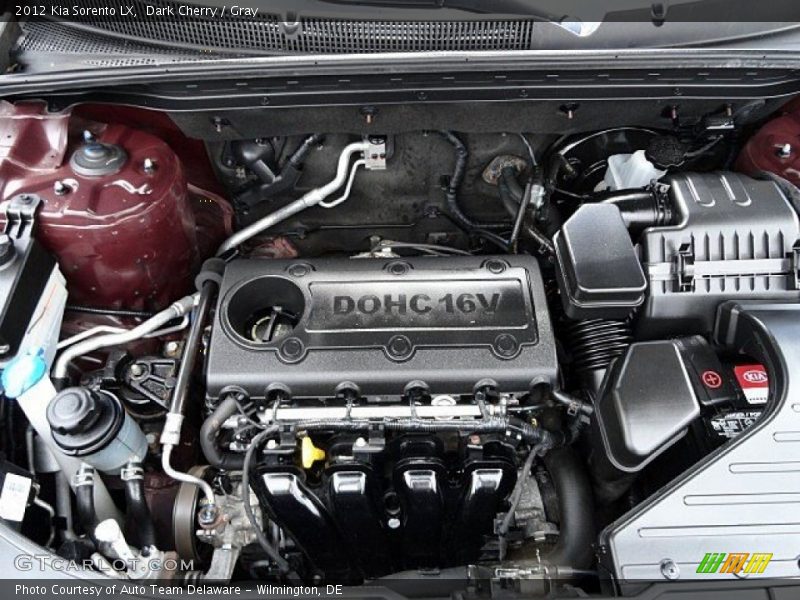 Dark Cherry / Gray 2012 Kia Sorento LX