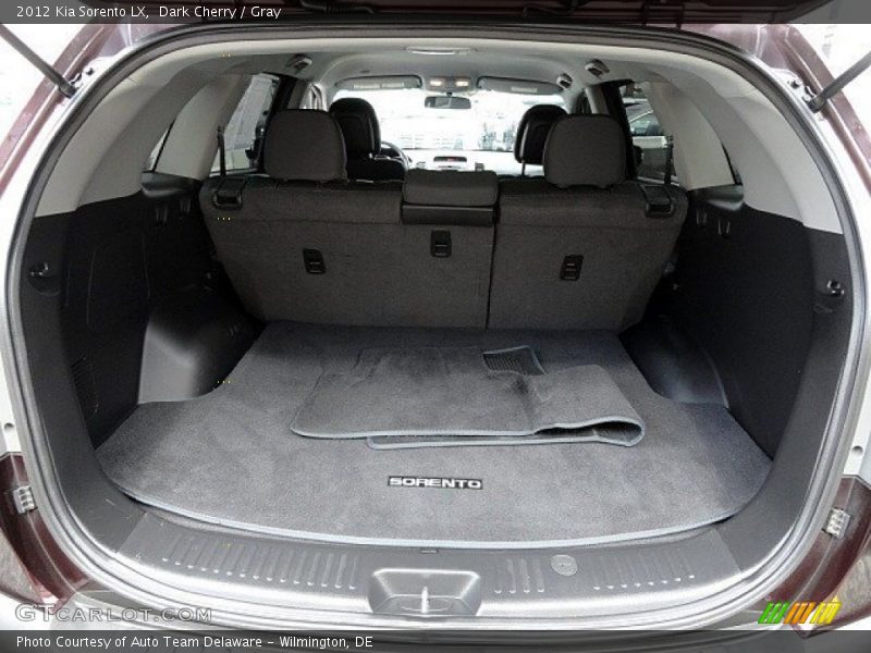 Dark Cherry / Gray 2012 Kia Sorento LX