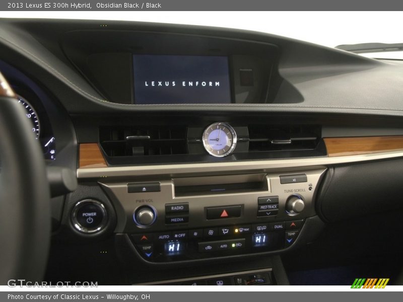 Obsidian Black / Black 2013 Lexus ES 300h Hybrid